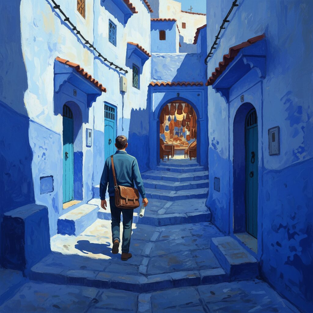 blue-labyrinth-departure