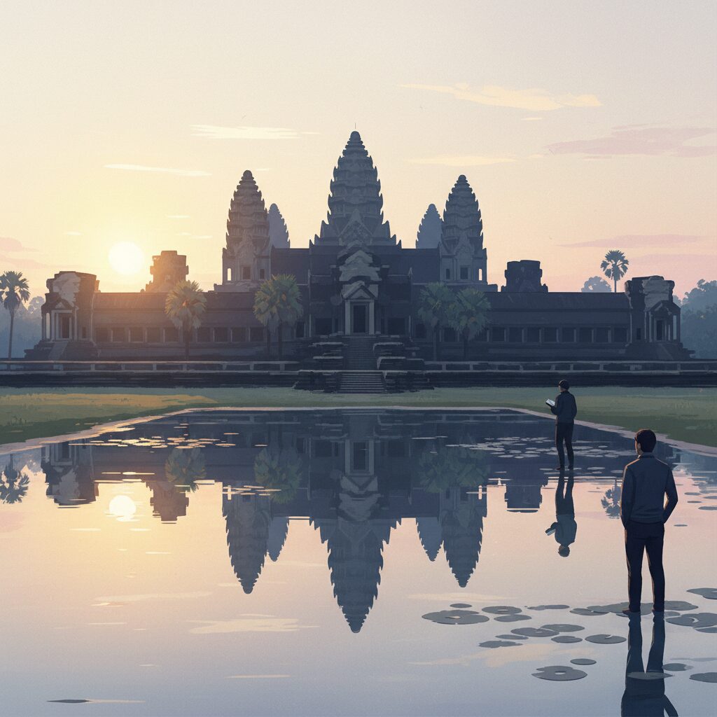 japan-morning-reflection-lake