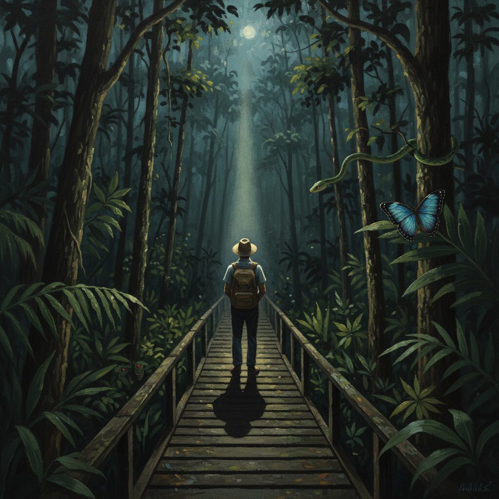 night-forest-wildlife