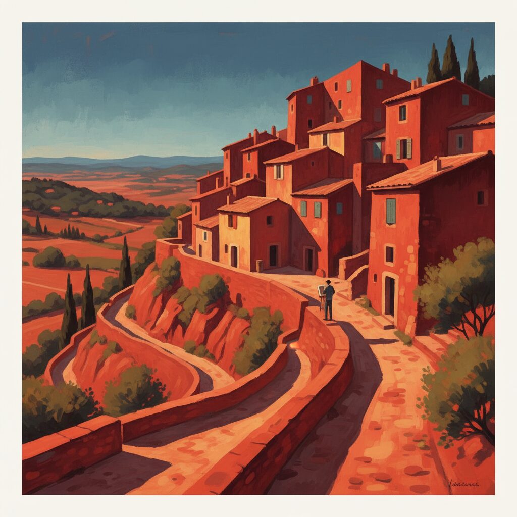 roussillon-provence-village