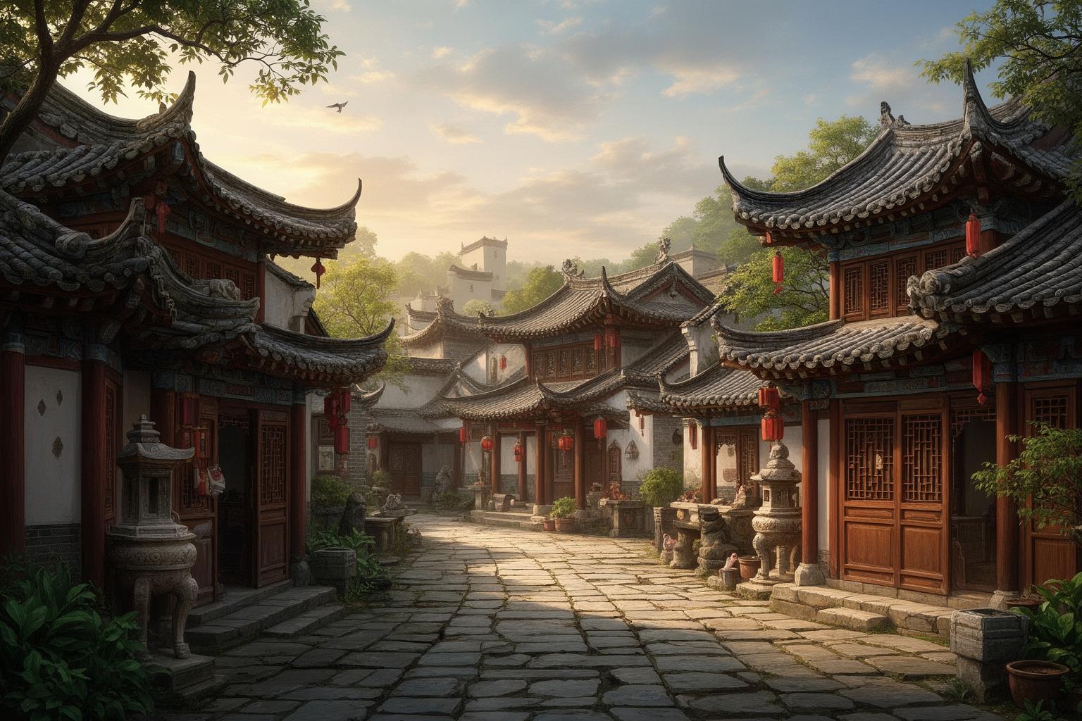 toki-ga-tomatta-ka-no-you-na-mura-no-fuukei-o-aruku