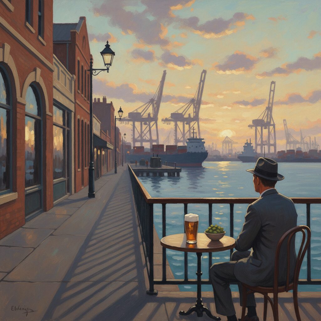 yokohama-harbor-twilight-silhouette